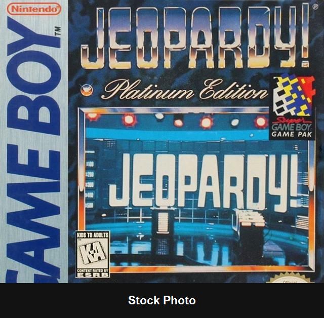 Jeopardy Platinum Edition - Game Boy