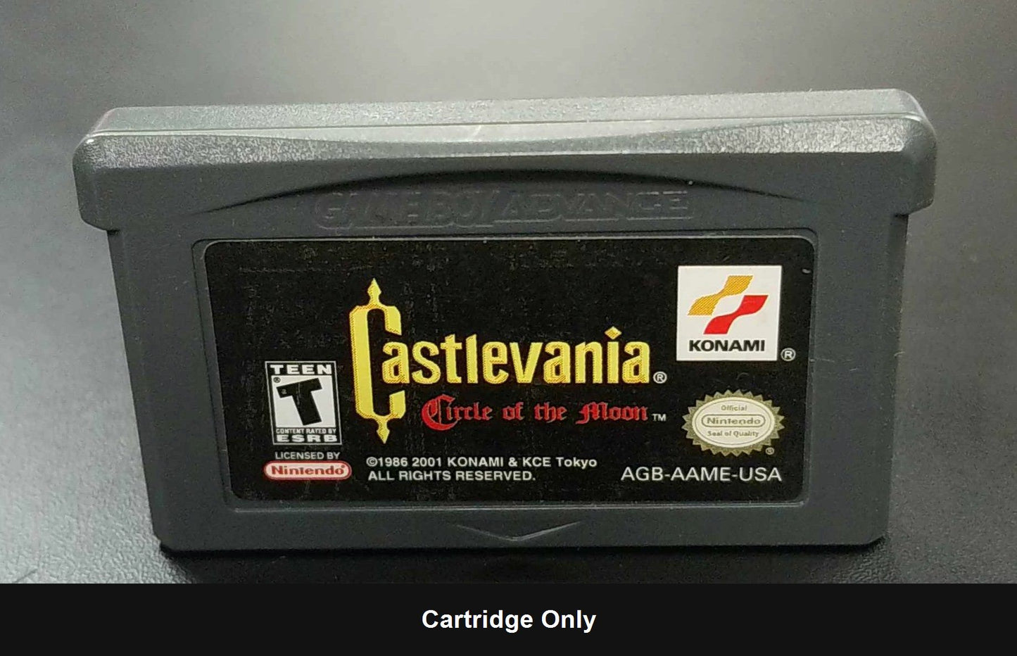 Castlevania Circle of the Moon - Game Boy Advance