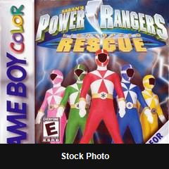 Power Rangers Lightspeed Rescue - Game Boy Color