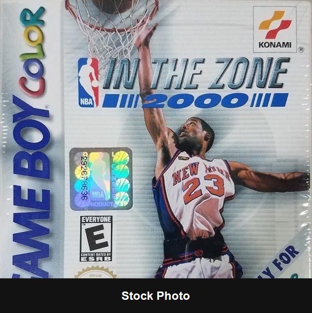 NBA In The Zone 2000 - Game Boy Color