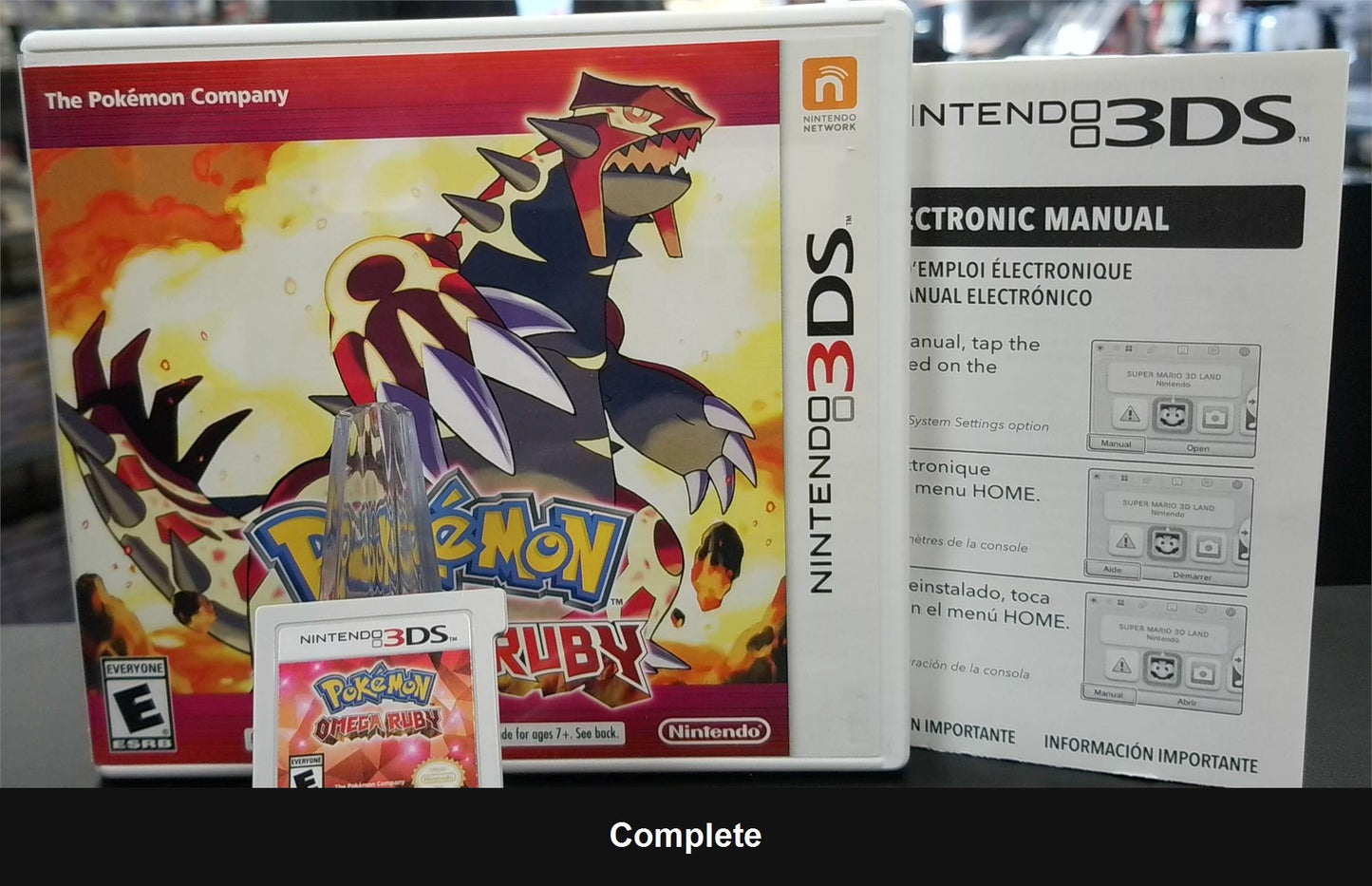 Pokemon Omega Ruby - Nintendo 3DS