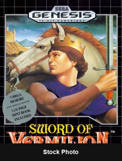 Sword of Vermilion - Sega Genesis