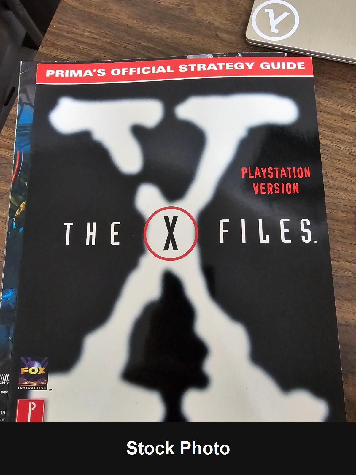 The X Files Strategy Guide Playstation Version (PlayStation) - PlayStation Accessories