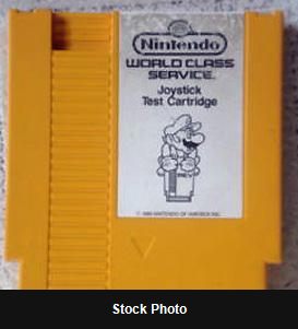 Joystick Test Cartridge (NES) - Nintendo Accessories