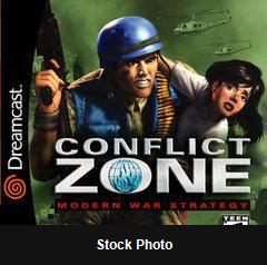 Conflict Zone Modern War Strategy - Sega Dreamcast