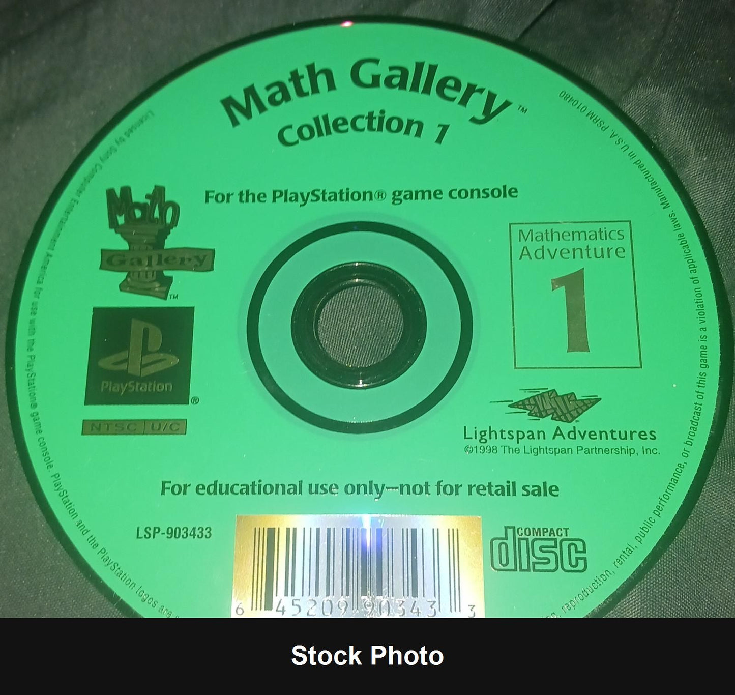Math Gallery Collection 1 - PlayStation