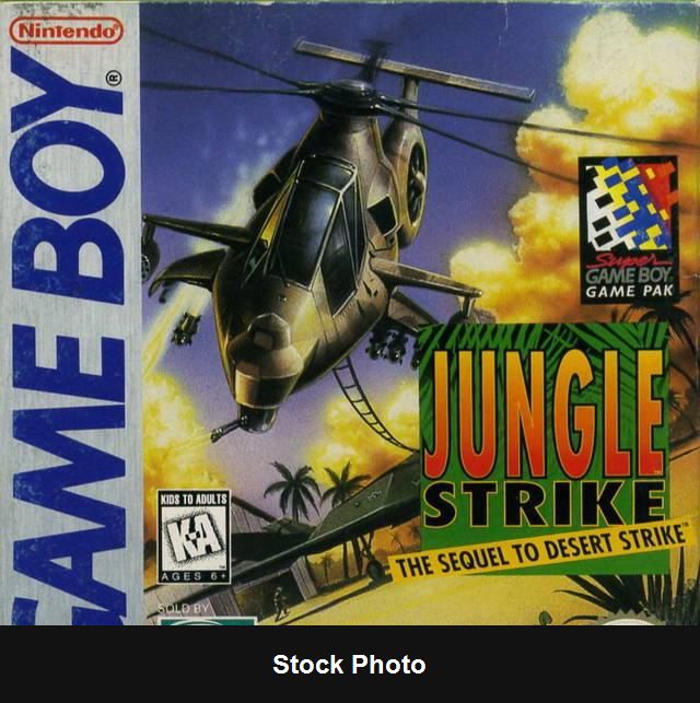 Jungle Strike - Game Boy