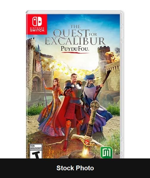 The Quest For Excalibur: Puy Du Fou - Nintendo Switch