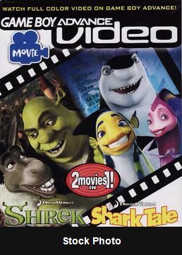 GBA Video Shrek & Shark Tale - Game Boy Advance