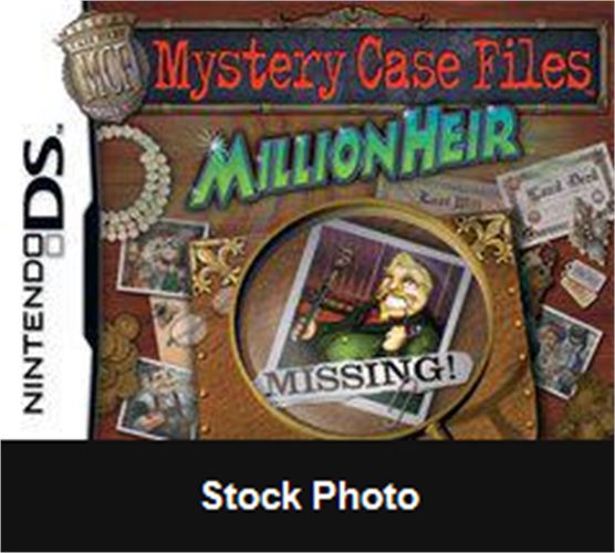 Mystery Case Files MillionHeir - Nintendo DS