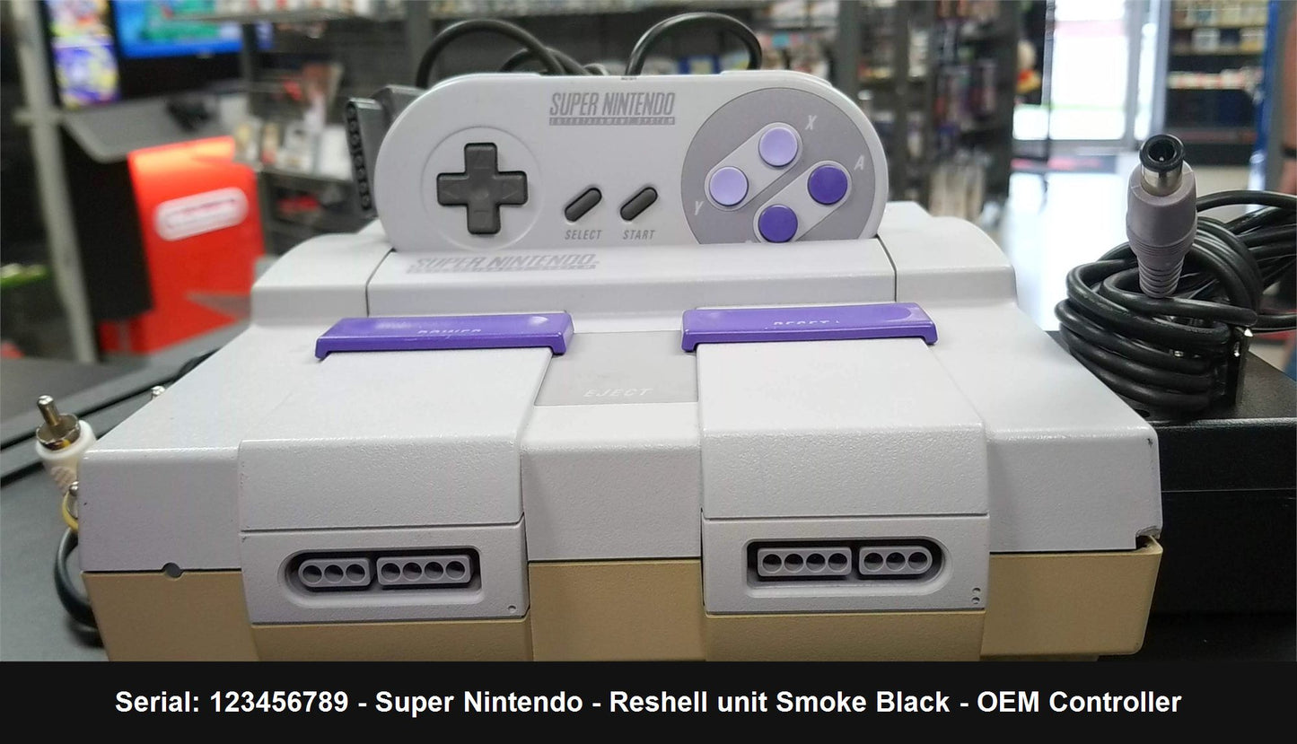 Super Nintendo System - Console