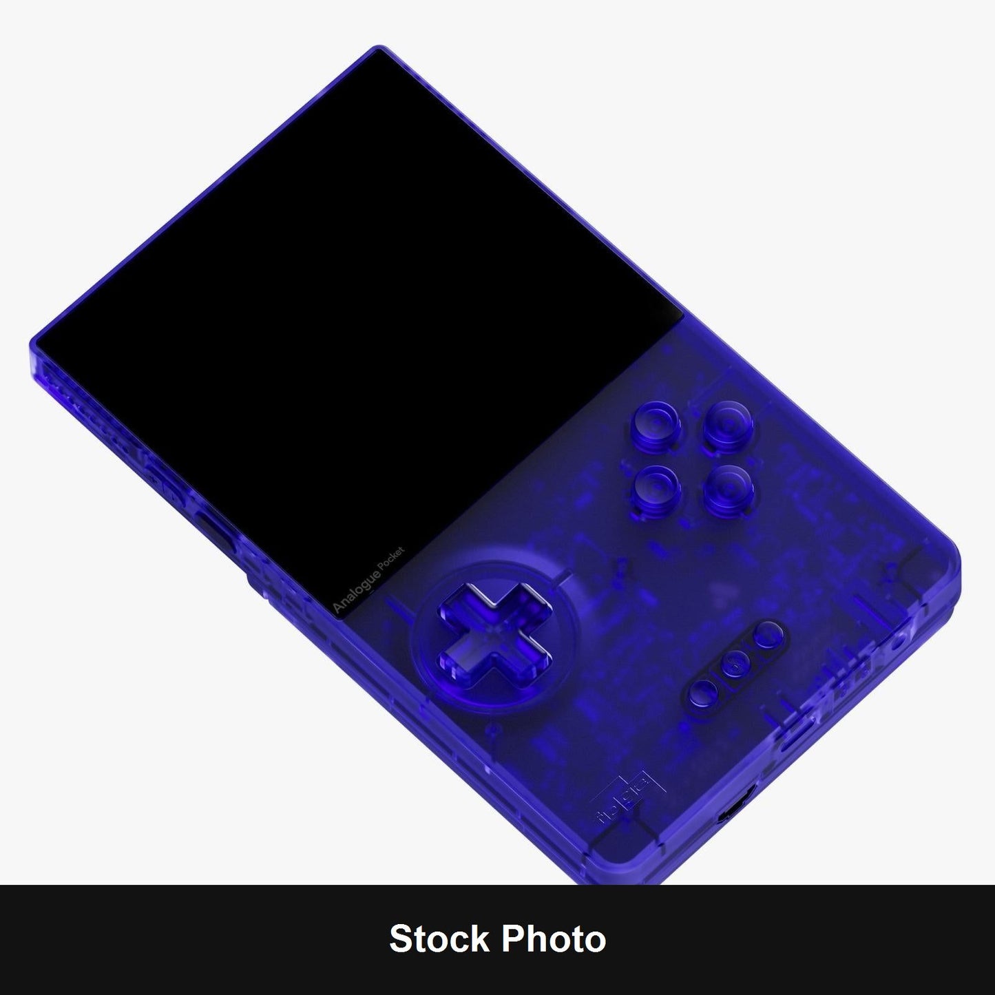 Analogue Pocket Transparent Blue - Game Boy