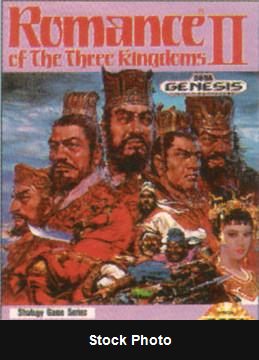 Romance of the Three Kingdoms II - Sega Genesis