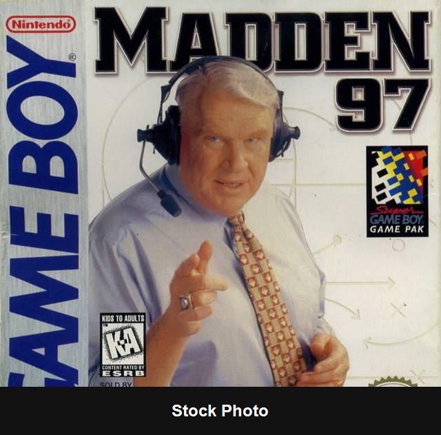 Madden 97 - Game Boy
