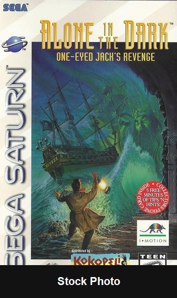 Alone In The Dark One Eyed Jack's Revenge - Sega Saturn