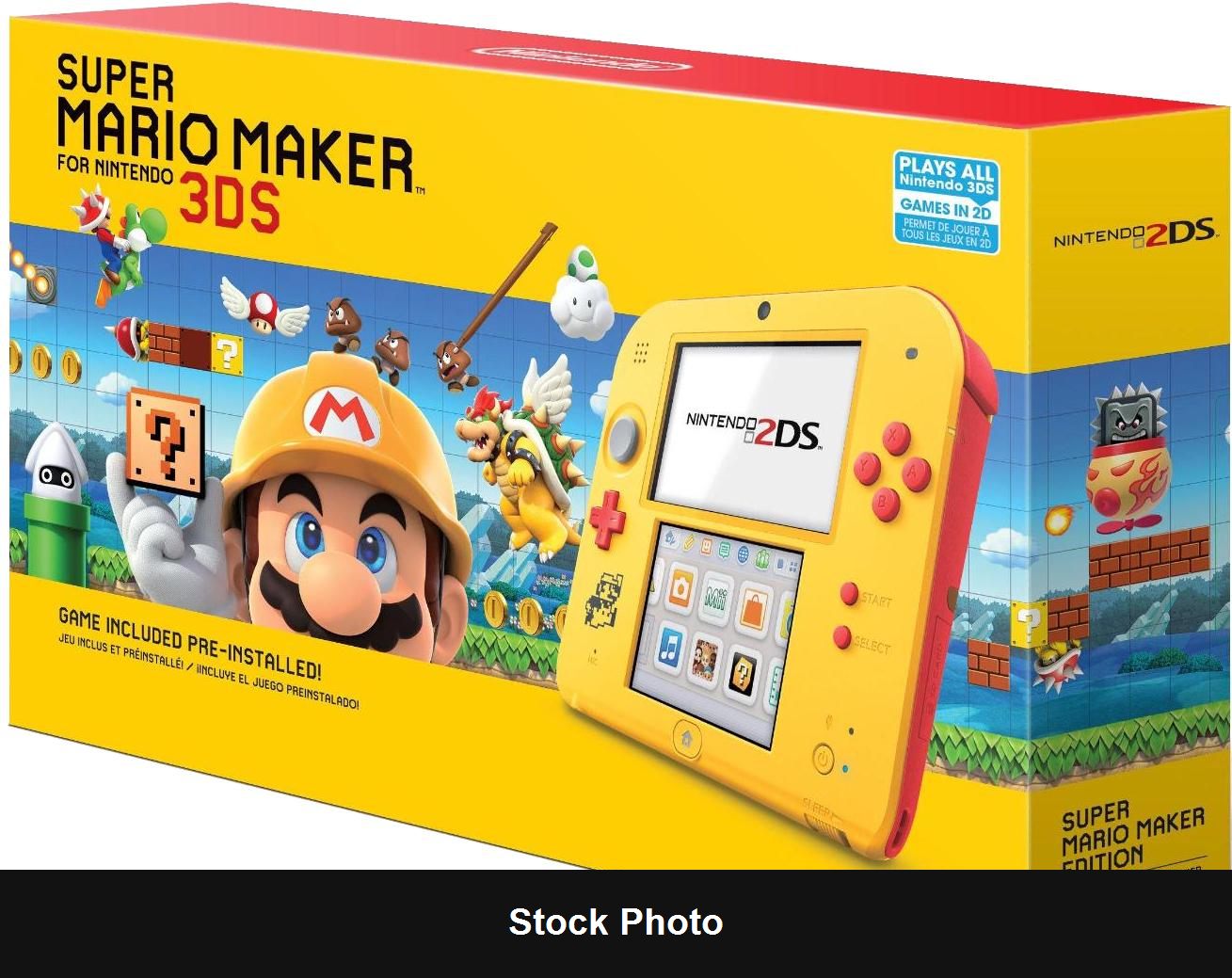 Nintendo 2DS Super Mario Maker Edition - Console