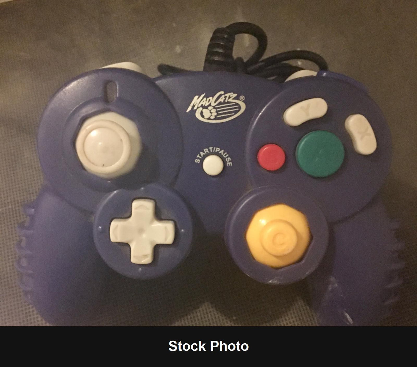 Mad Catz Purple GameCube Controller (Gamecube) - Nintendo Accessories