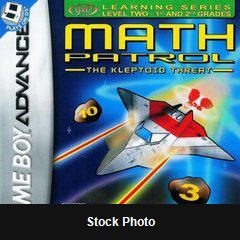 Math Patrol: The Kleptoid Threat - Game Boy Advance