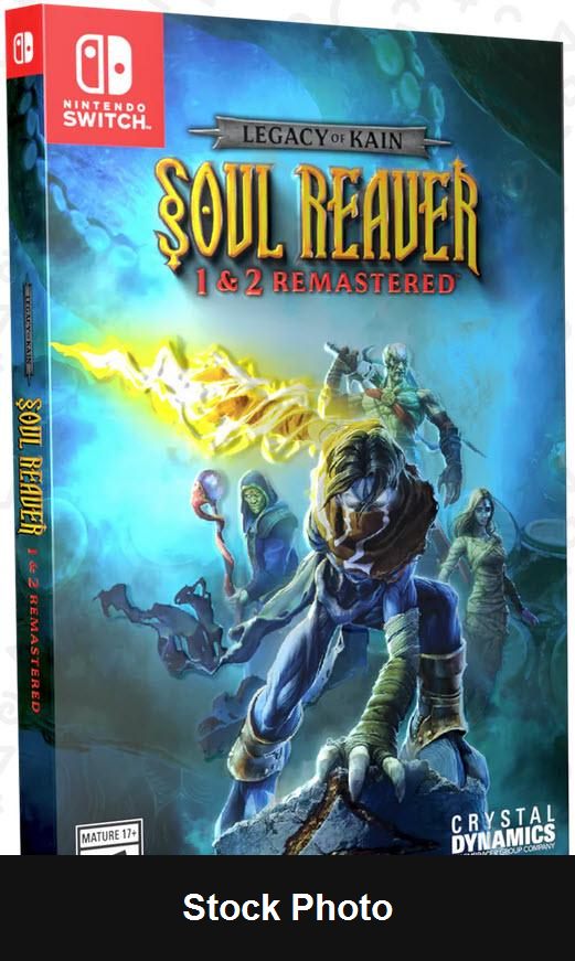 Legacy Of Kain Soul Reaver 1 & 2 Remastered - Nintendo Switch
