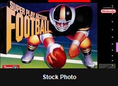 Super Play Action Football - Super Nintendo