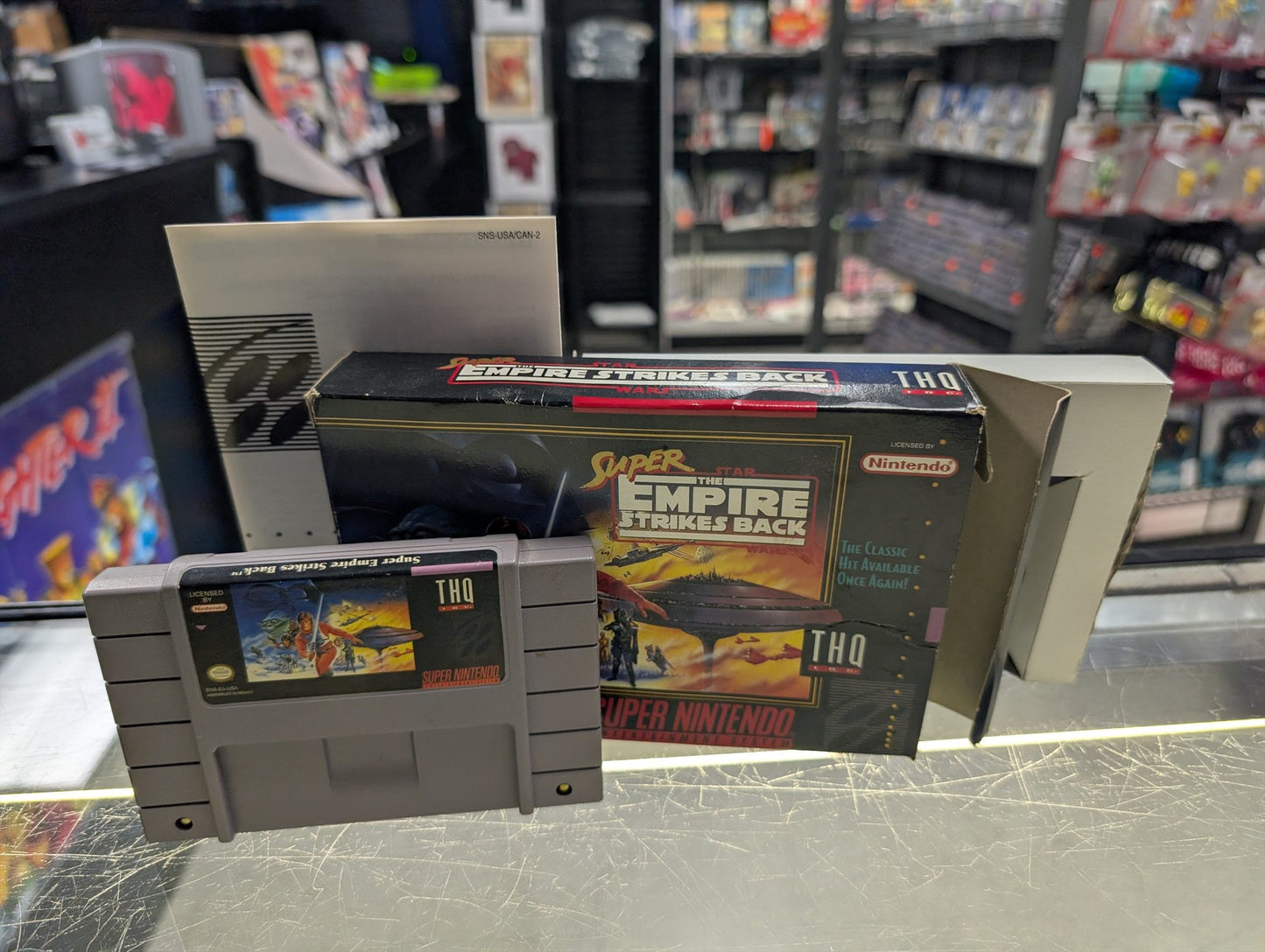 Super Star Wars Empire Strikes Back - Super Nintendo