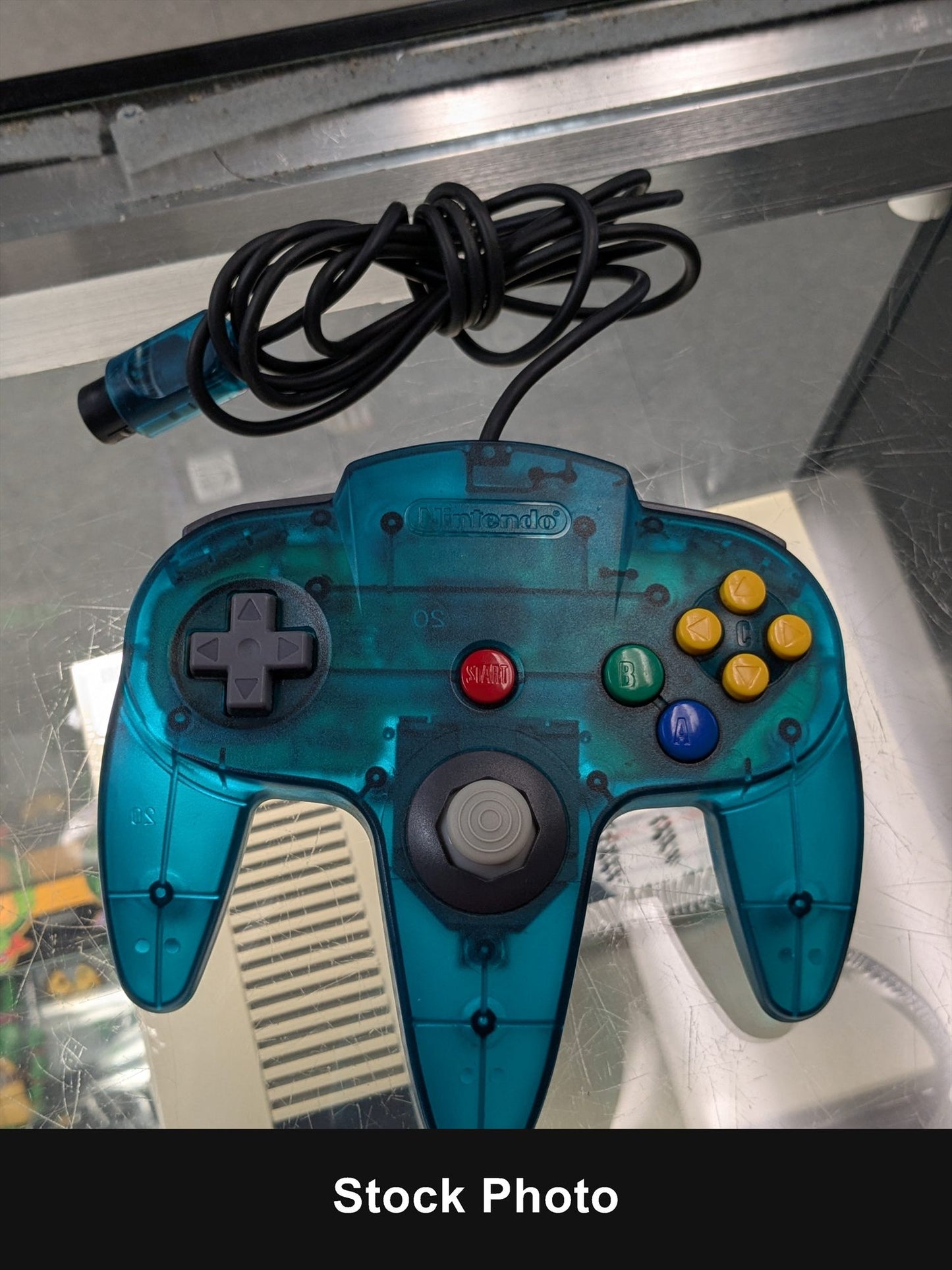 Ice Blue Controller (Nintendo 64) - Nintendo Accessories