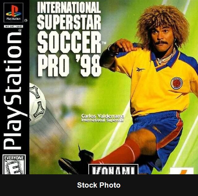 International Superstar Soccer Pro '98 - Playstation