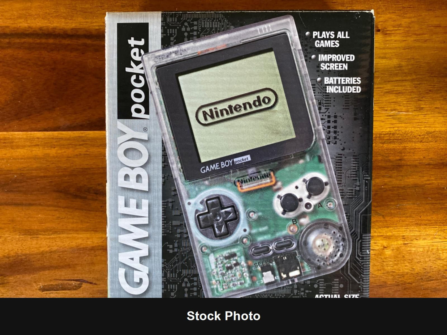 Clear Game Boy Pocket - Game Boy