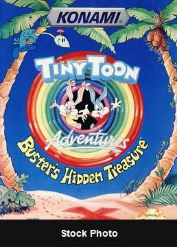 Tiny Toon Adventures Buster's Hidden Treasure - Sega Genesis