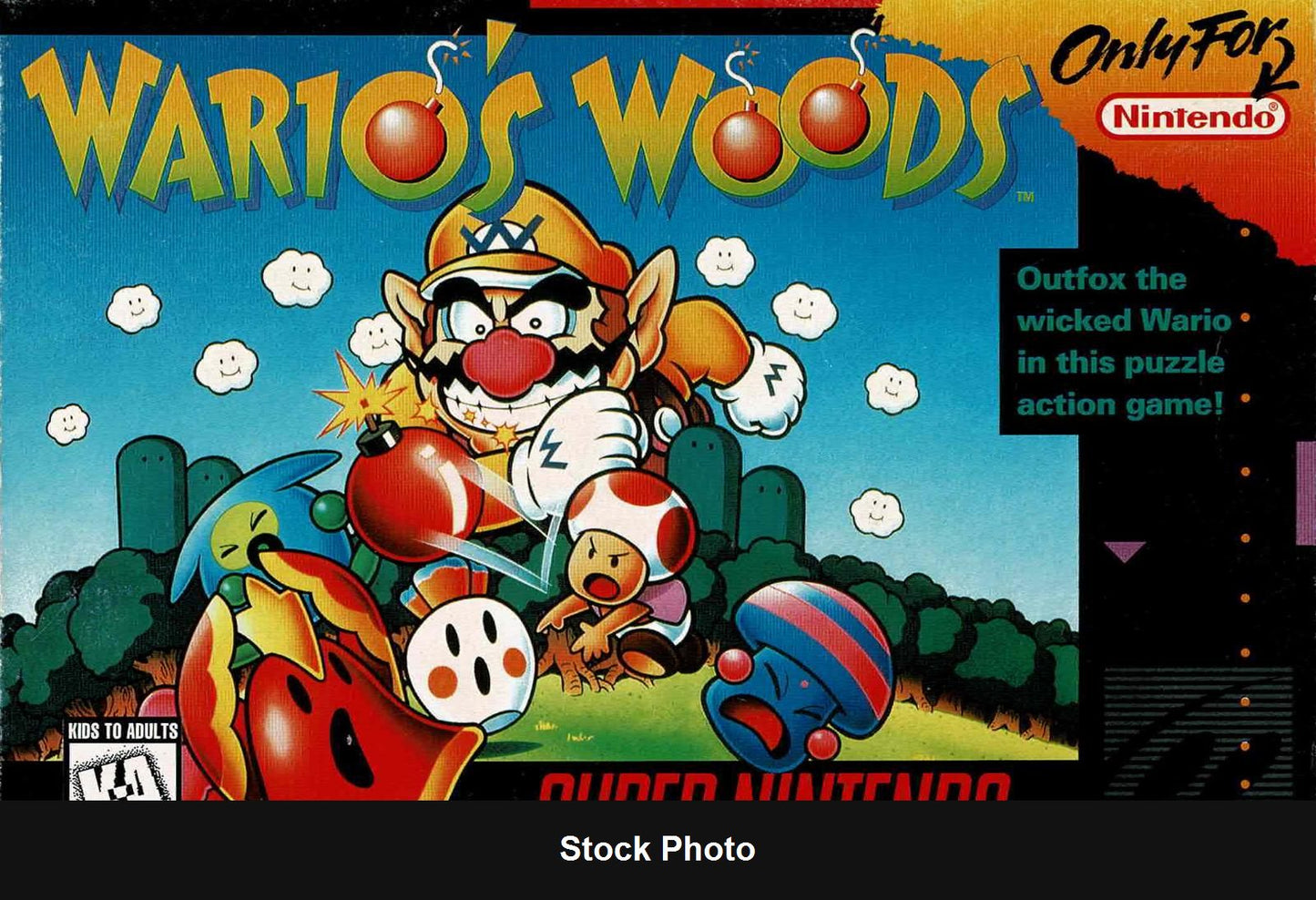 Wario's Woods - Super Nintendo
