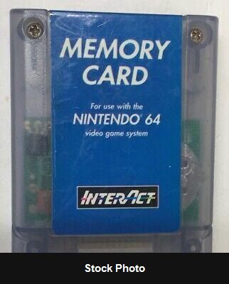 InterAct Memory Card (Nintendo 64) - Nintendo Accessories