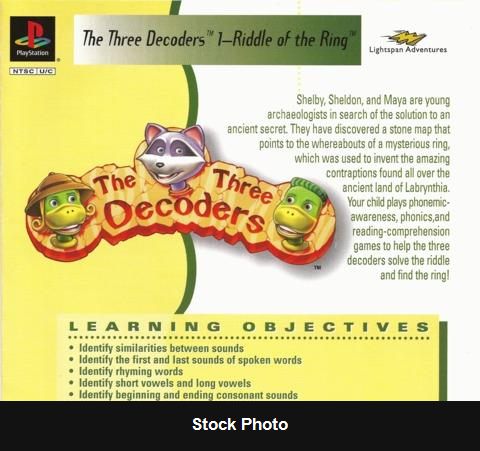 The Three Decoders 1 - Riddle Of The Ring - PlayStation