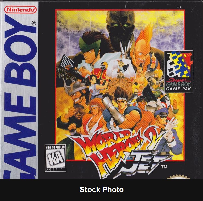 World Heroes 2 Jet - Game Boy