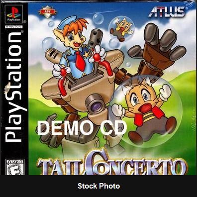 Tail Concerto Demo CD - PlayStation