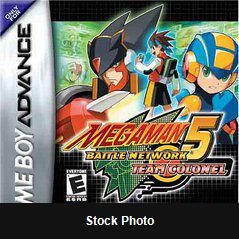 Mega Man Battle Network 5 Team Colonel - Game Boy Advance