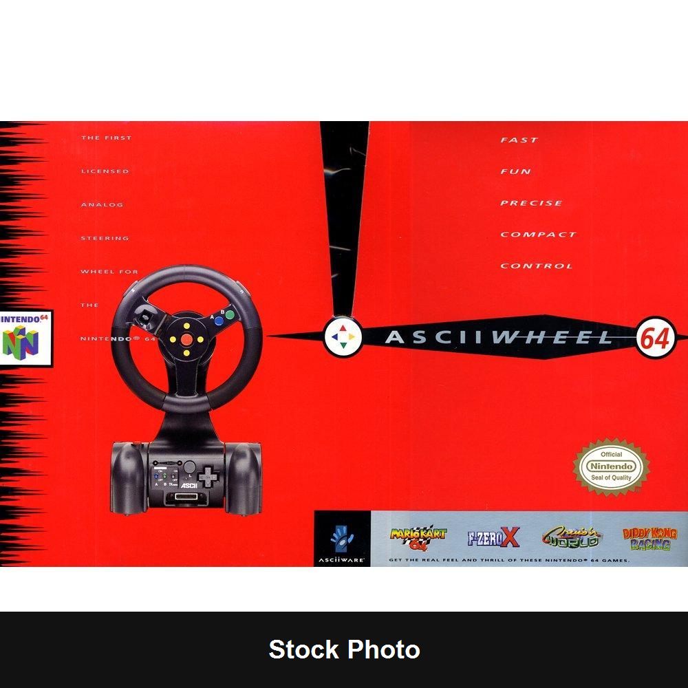 ASCIIWheel 64 (Nintendo 64) - Nintendo Accessories