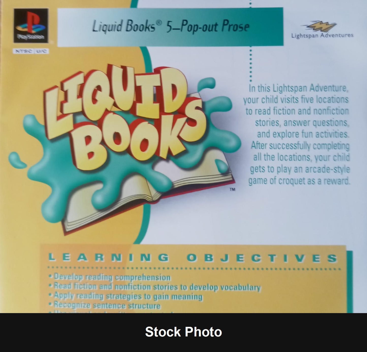 Liquid Books 5 - Pop-0ut Prose - Playstation