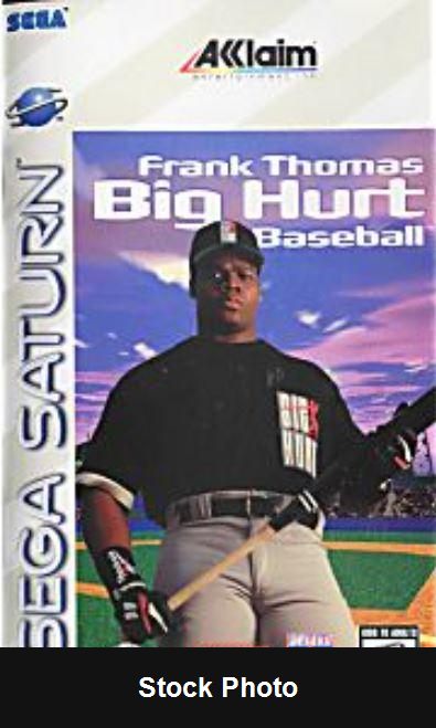 Frank Thomas Big Hurt Baseball - Sega Saturn