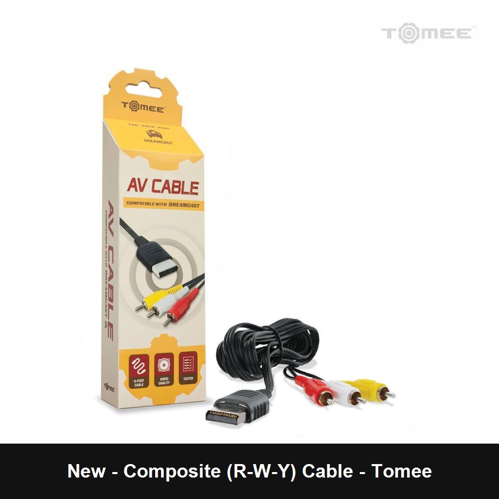 Audio/Video Cable for Sega Dreamcast - Sega Accessories