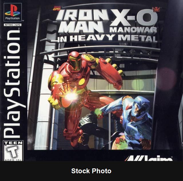 Iron Man X-O Manowar in Heavy Metal - Playstation