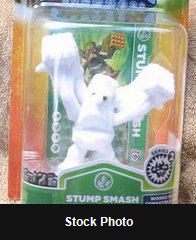 Stump Smash - Giants, White, Flocked, Series 2 - Skylanders