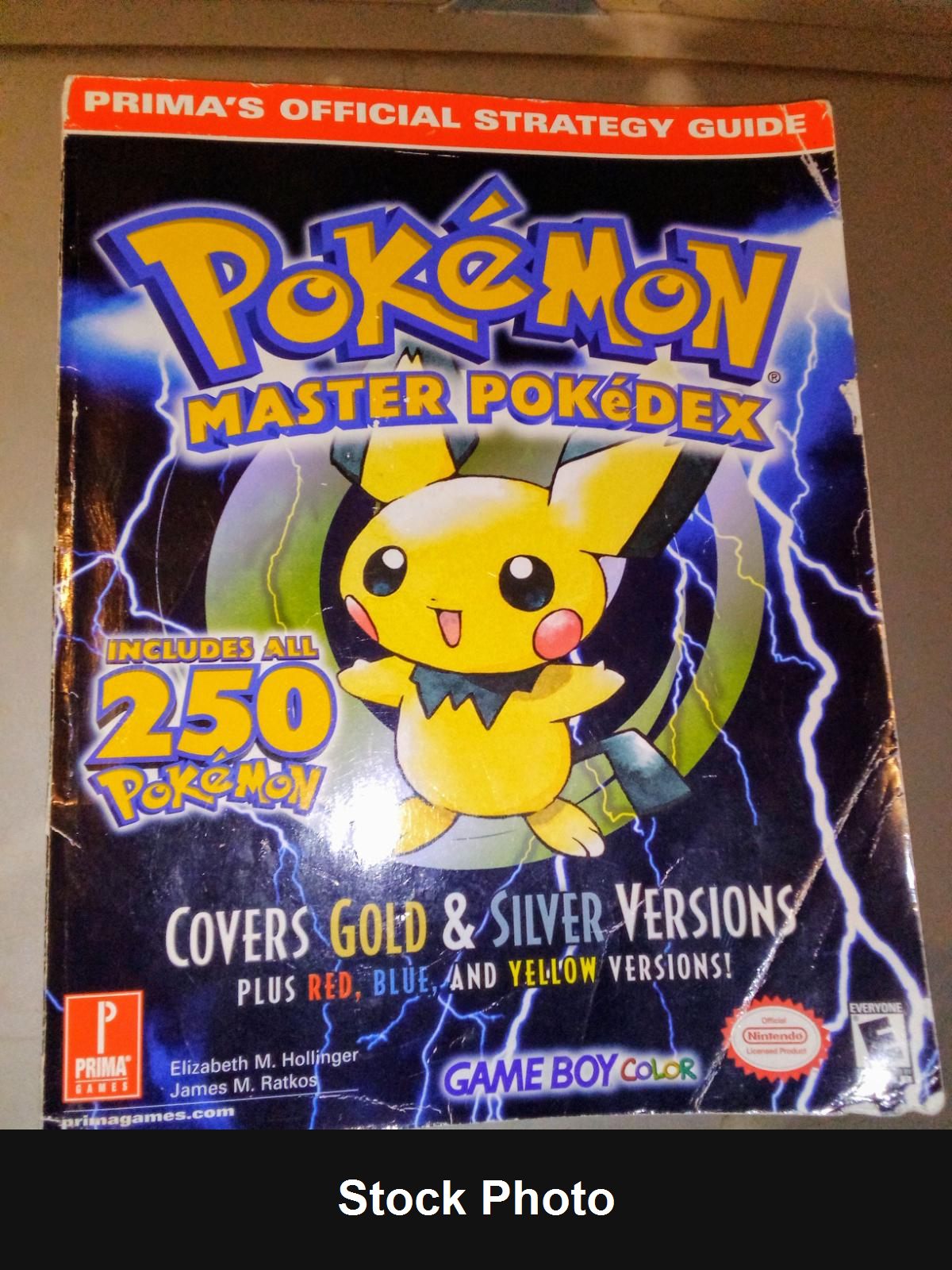 Pokemon Master Pokedex - Game Boy Color