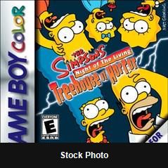 The Simpsons Night of the Living Treehouse of Horror - Game Boy Color