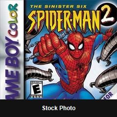 Spiderman 2 The Sinister Six - Game Boy Color