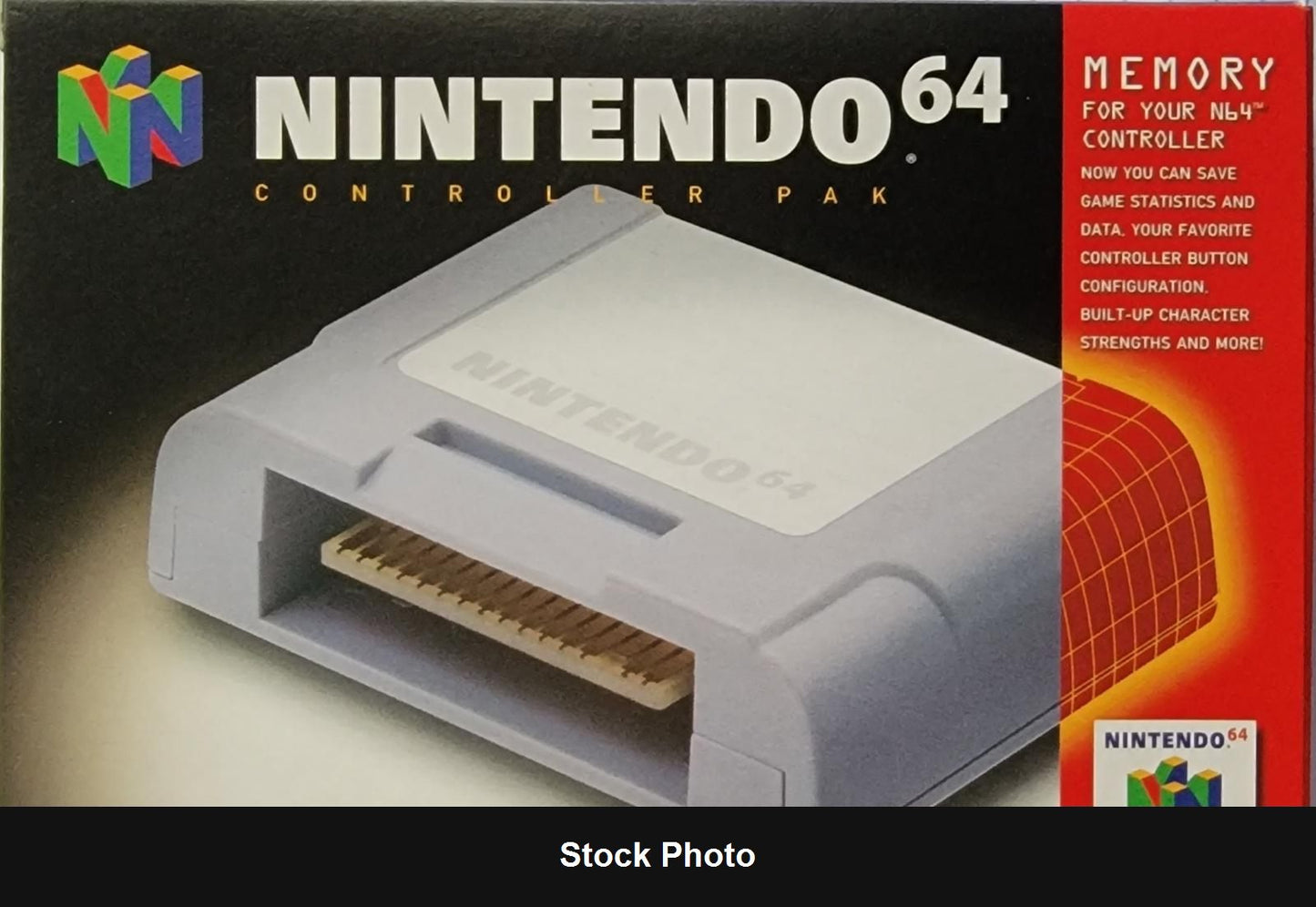 Controller Pak (Nintendo 64) - Nintendo Accessories
