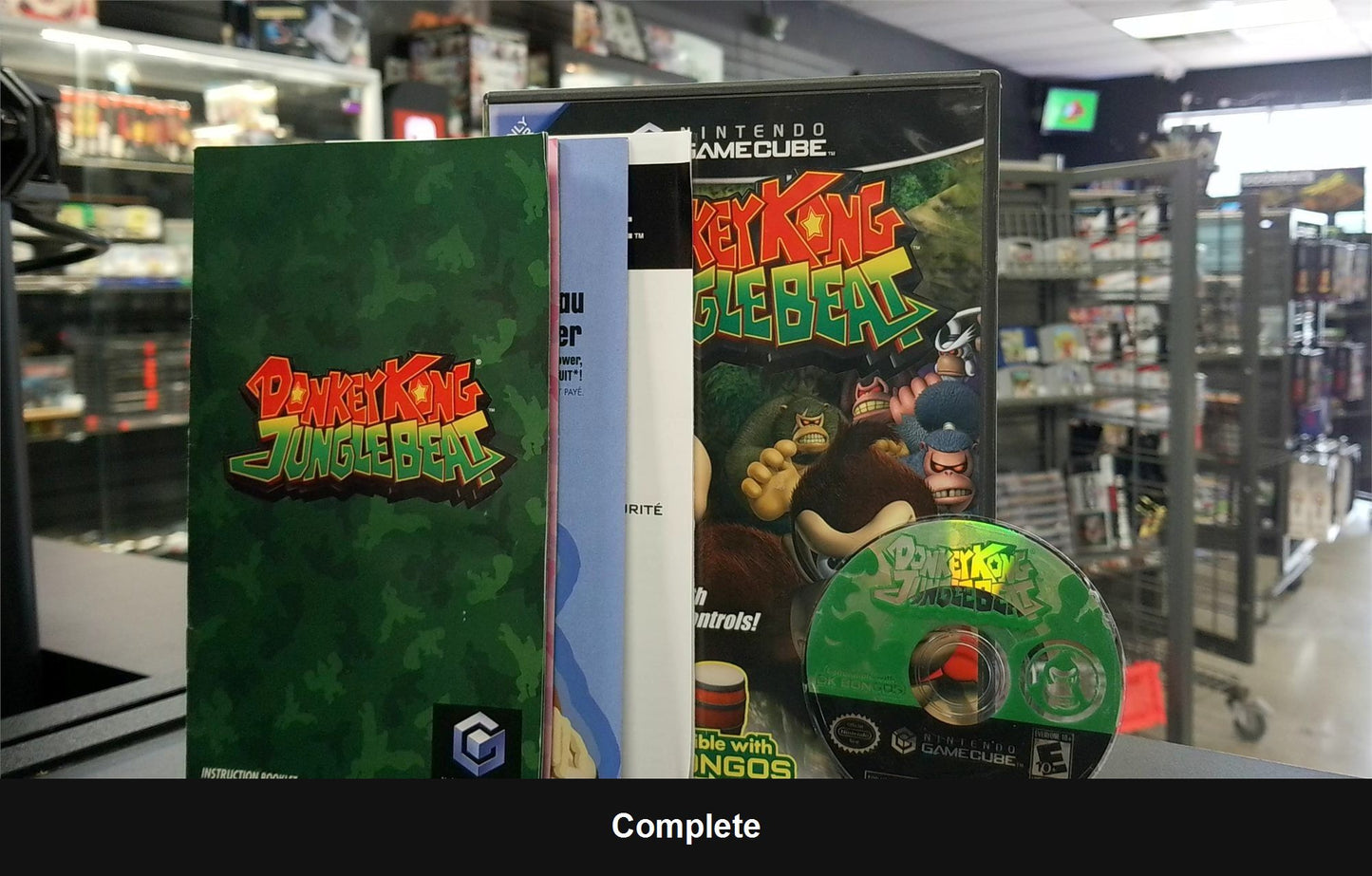 Donkey Kong Jungle Beat - GameCube