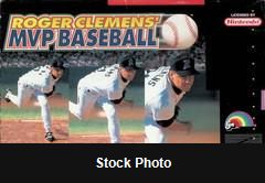 Roger Clemens' MVP Baseball - Super Nintendo