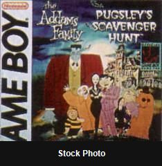Addams Family Pugsley's Scavenger Hunt - Game Boy