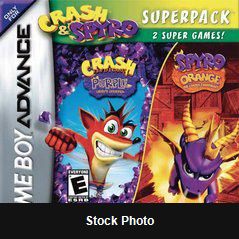 Crash and Spyro Superpack: Purple & Orange - Game Boy Advance