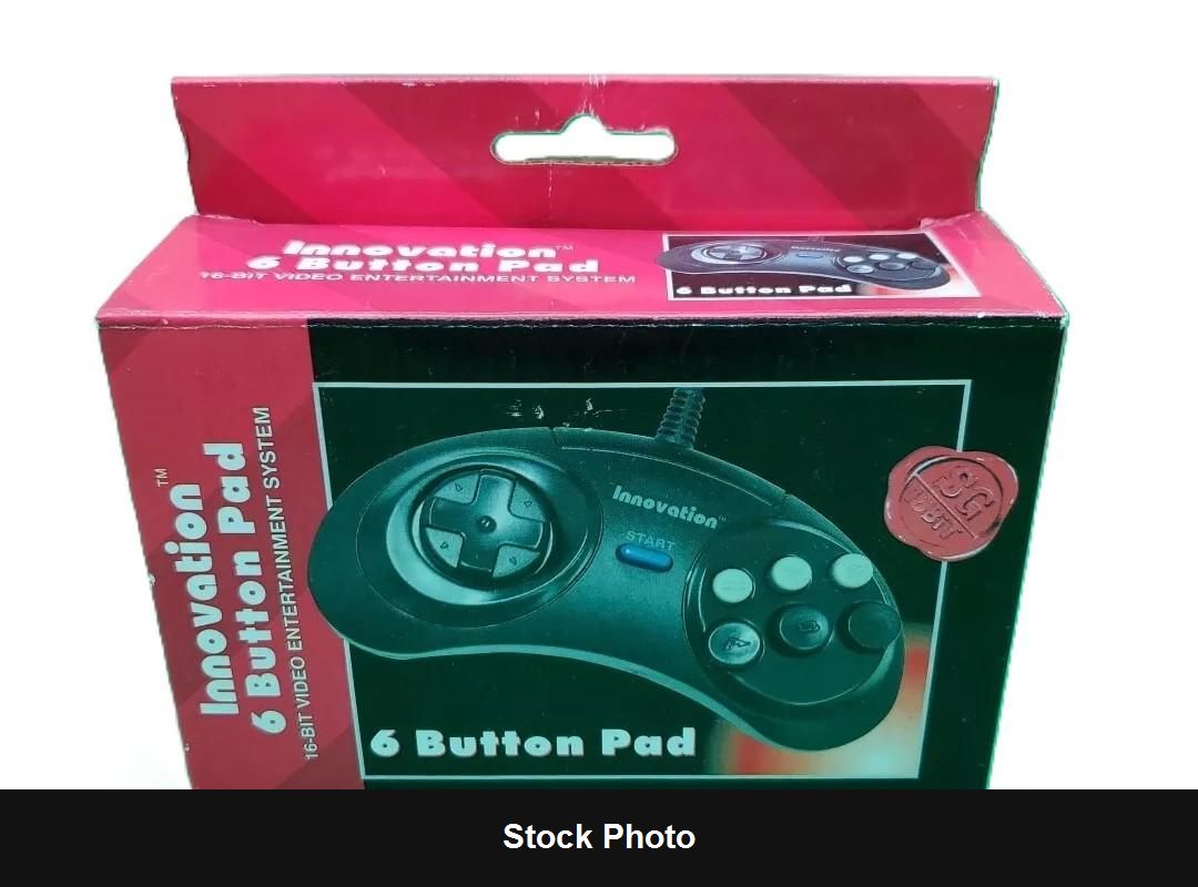 Innovation 6 Button Controller (Sega Genesis) - Nintendo Accessories